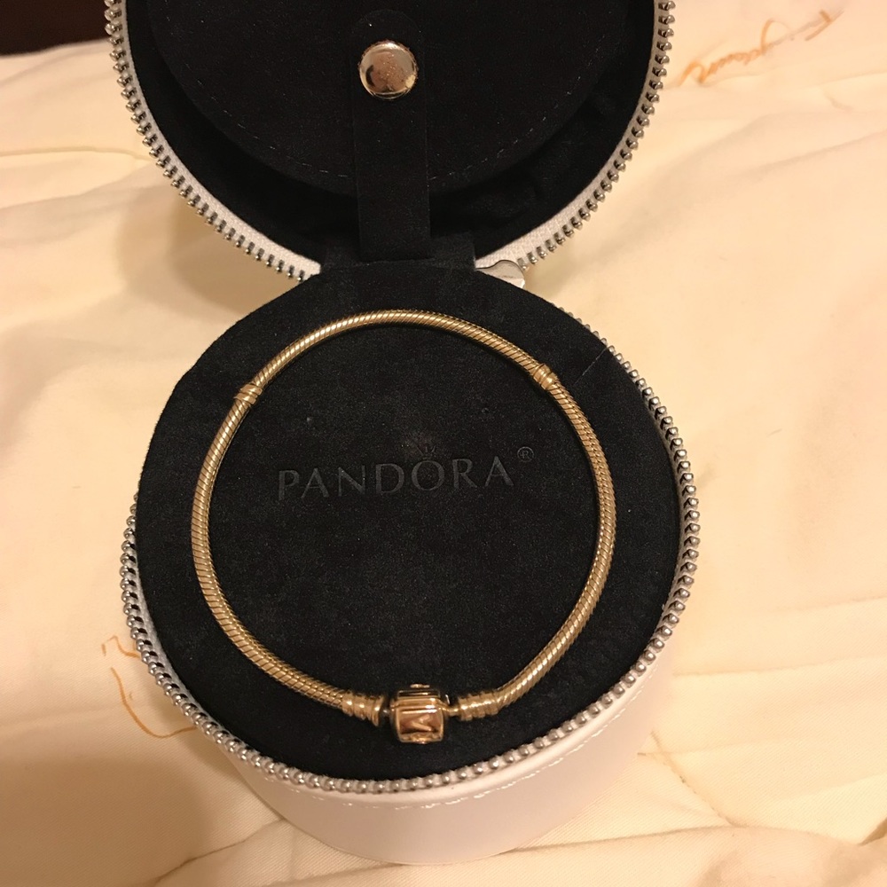 Authentic 14k Pandora Bracelet (20 cm)